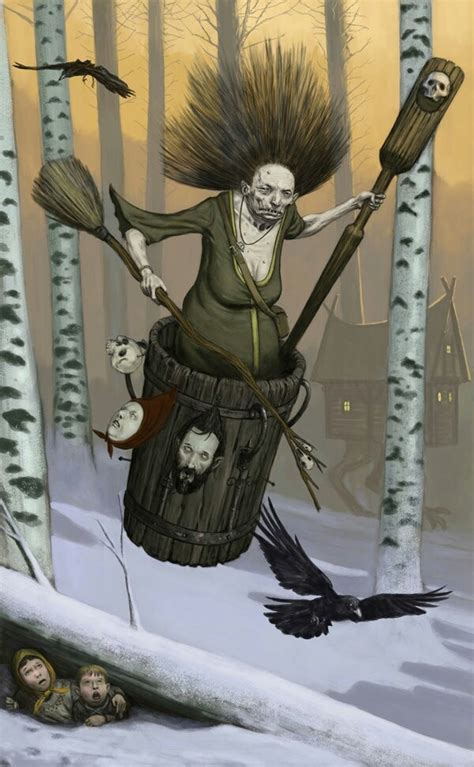 Demolition of the witch baba yaga
